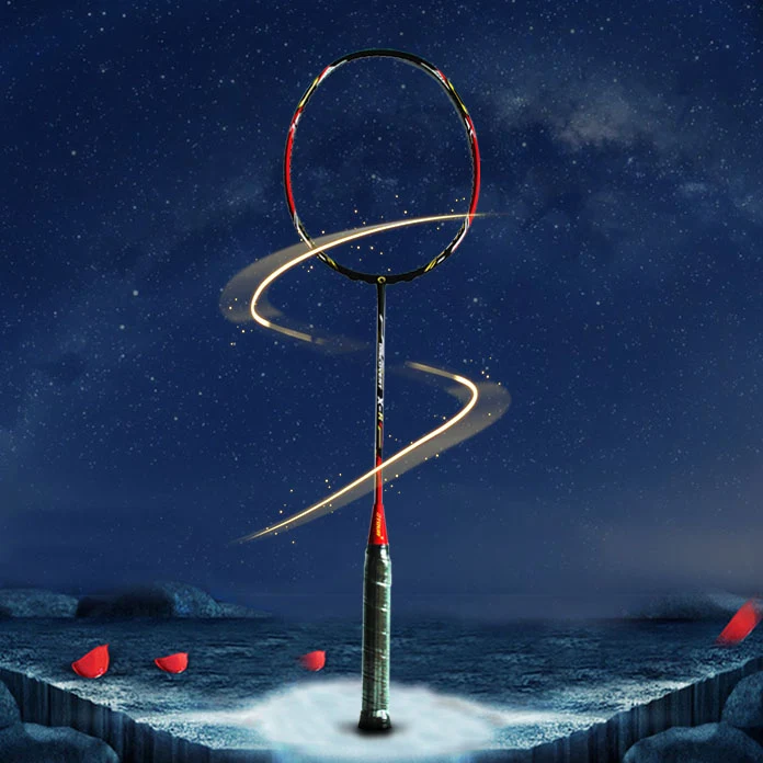 6,4 mm hriadeľ vysoký modul modulu uhlíková badmintonová raketa