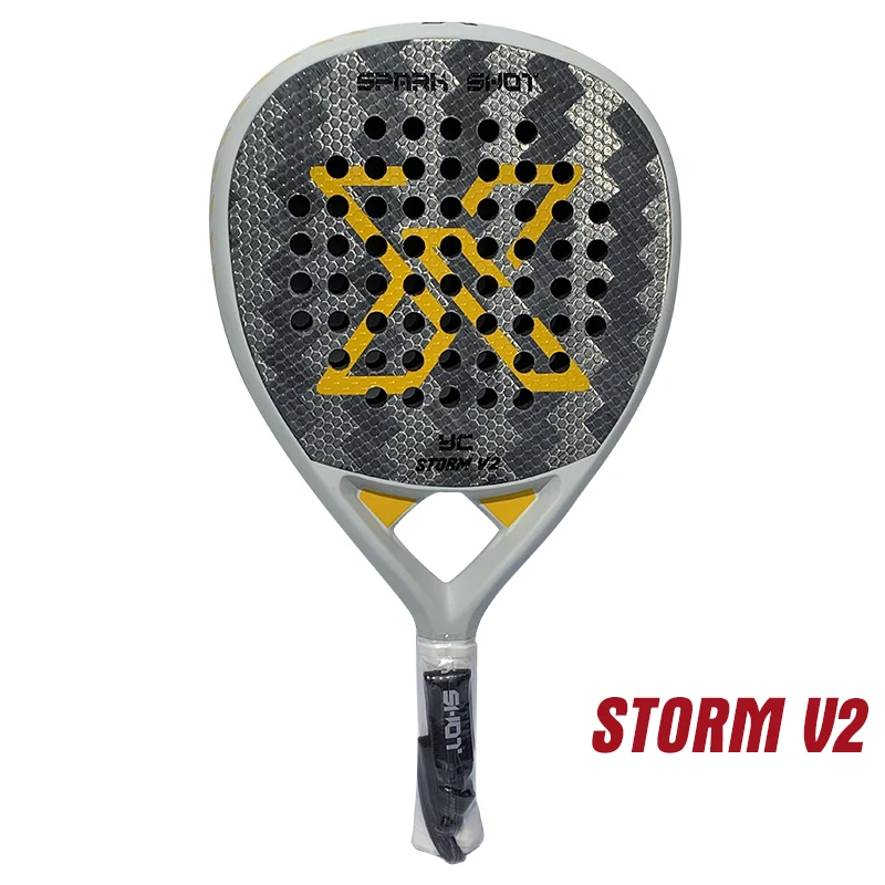 LUXUSNÉ 24K Alum Fiber padel rakety STORM V2